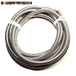 Emusa Universal AN4/AN6/AN8/AN10 Stainless Steel Braided Fuel Hose Oil Gas Line. Fixed Price $48.98.