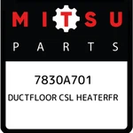 Mitsubishi Ductfloor Csl Heaterfr 7830A701, New Genuine Oem Part. Fixed Price $46.88.