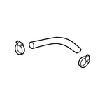 Mopar 55398305AG Fuel Filler Hose. Fixed Price $58.21.