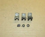 1984 Corvette Gas Fuel Lines Mounting Clamps, (3), W/nuts, Gm. Fixed Price $36.99.