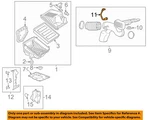 Gm Oem 15-19 Sierra 2500 Hd Engine Air Intake-pcv Tube 12609373. Fixed Price $37.05.