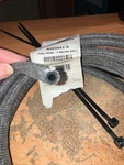 Continental German Braided Cloth 5MM Gas /fuel Hose Vw Bug 9 1/2 Feet. Fixed Price $36.00.