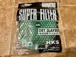 New Hks Super Power Flow Dry 3 Layer Element Replacement Intake Air Filter 200MM. Fixed Price $17.99.