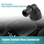 Engine Coolant Hose Connector For Vw Tiguan 2018-2022 NO.5Q0122291H/5QD122291M. Fixed Price $19.49.