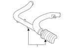 Genuine Volvo Engine Air Intake Hose 30636760. Fixed Price $258.69.